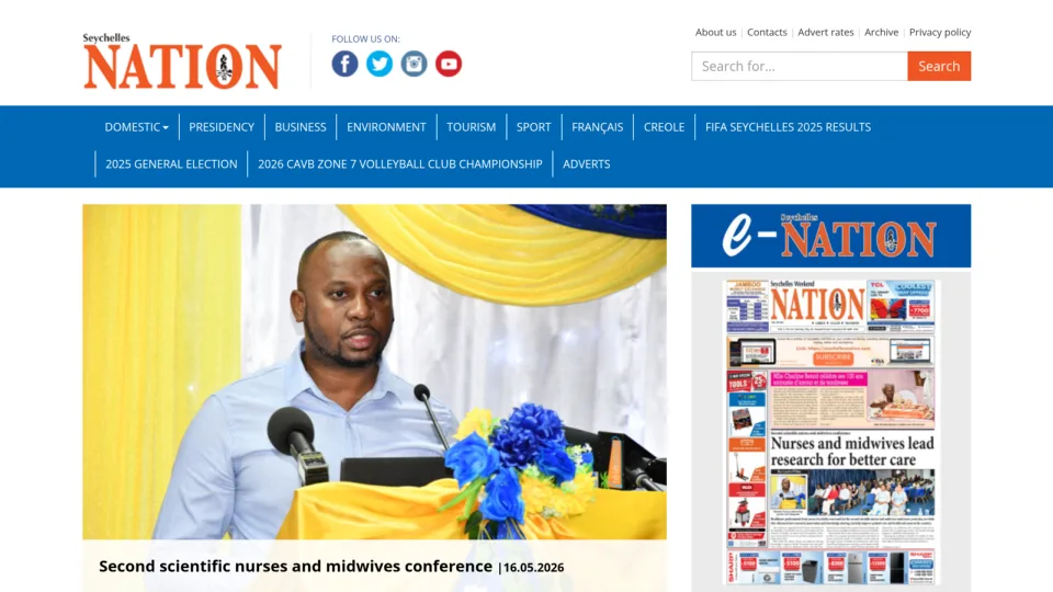 Captura de Seychelles Nation