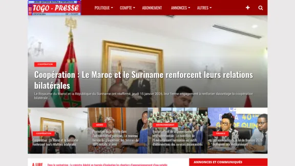 Captura de Togo-Presse