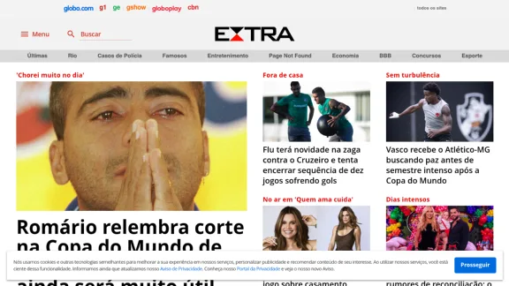 Captura de Extra