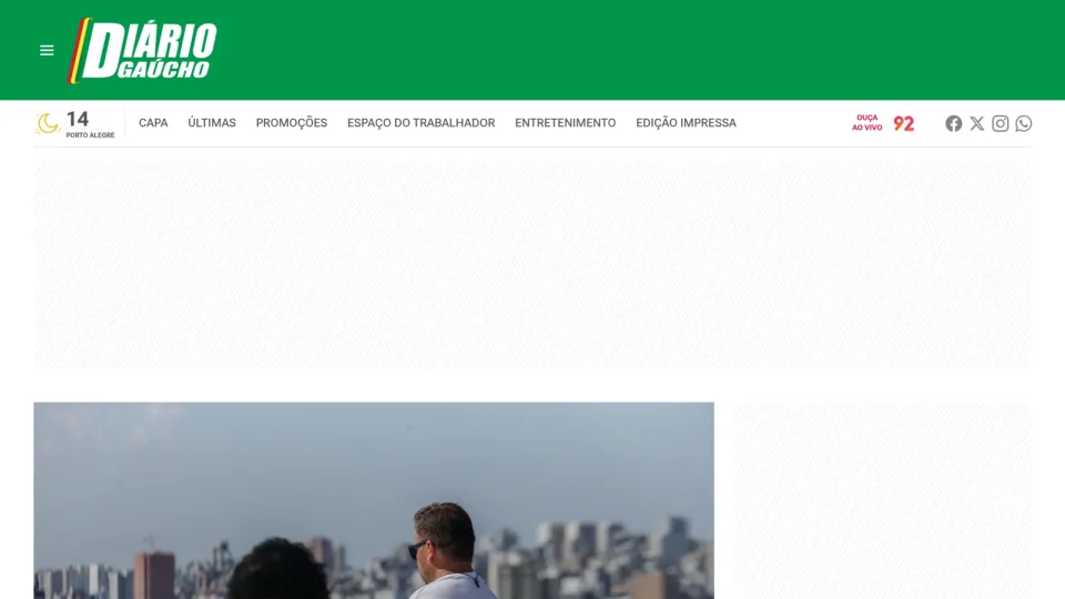 Captura de Diário Gaúcho