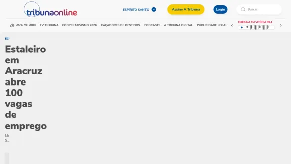 Captura de Tribuna Online