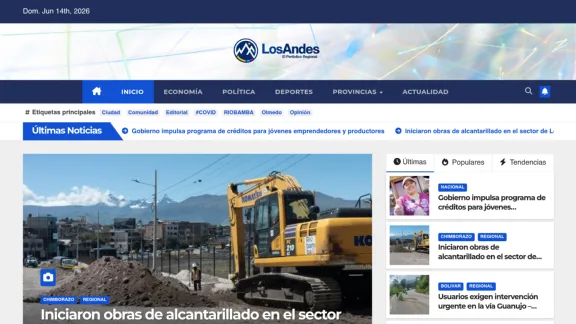 Captura de Los Andes