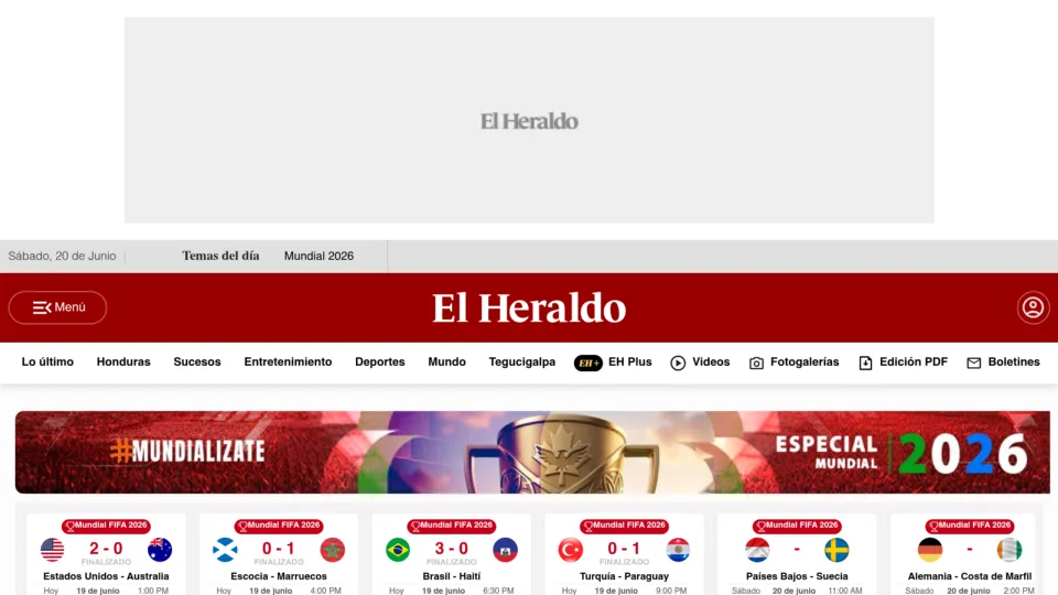 Captura de El Heraldo
