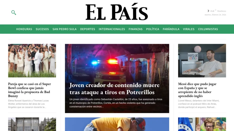 Captura de El País