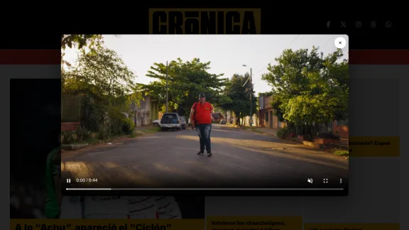 Captura de Crónica