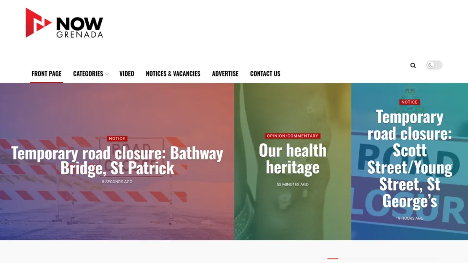Captura de Now Grenada