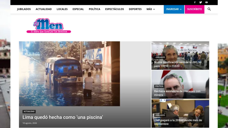 Captura de El Men