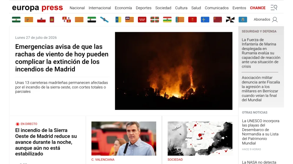 Captura de Europa Press