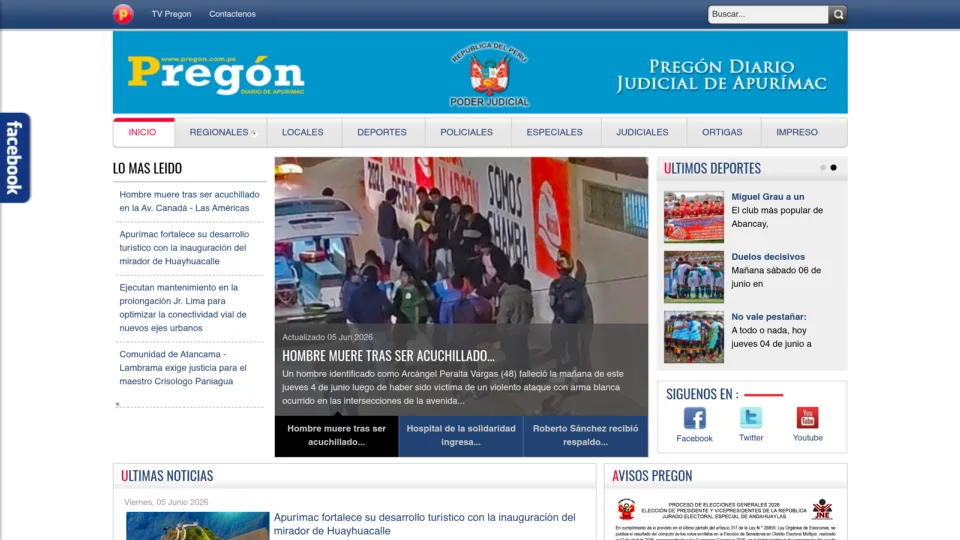 Captura de Pregón