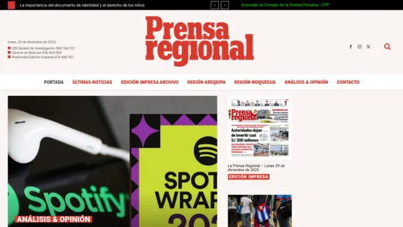 Captura de Prensa Regional