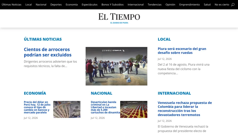 Captura de El Tiempo