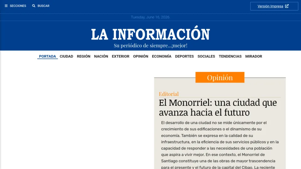 Captura de La Información