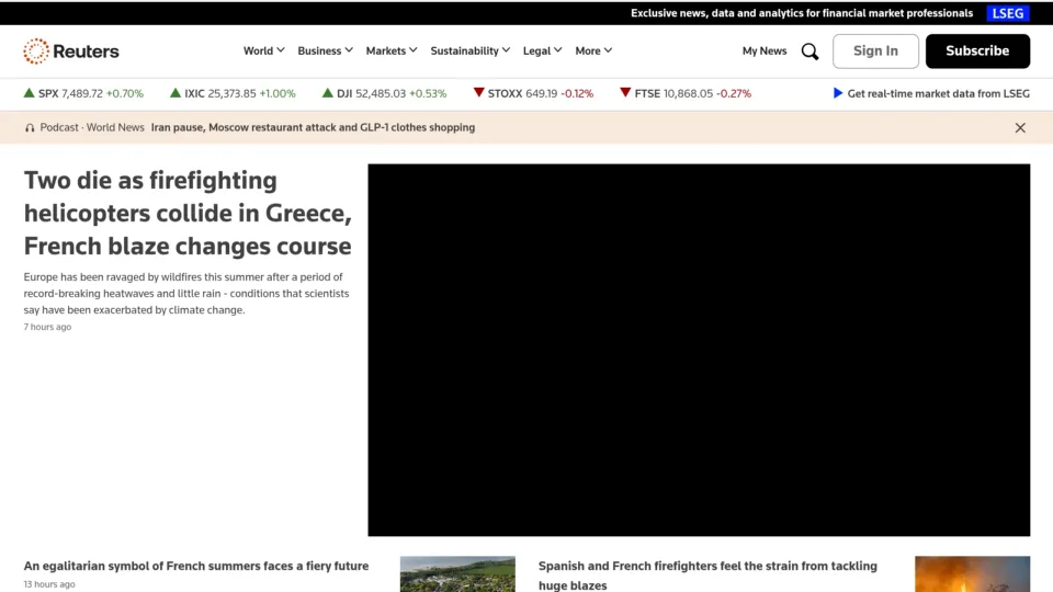 Captura de Reuters