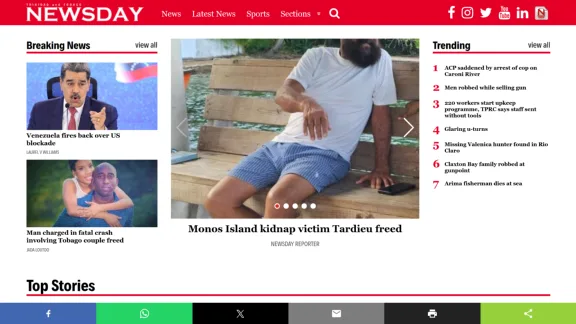 Captura de Newsday
