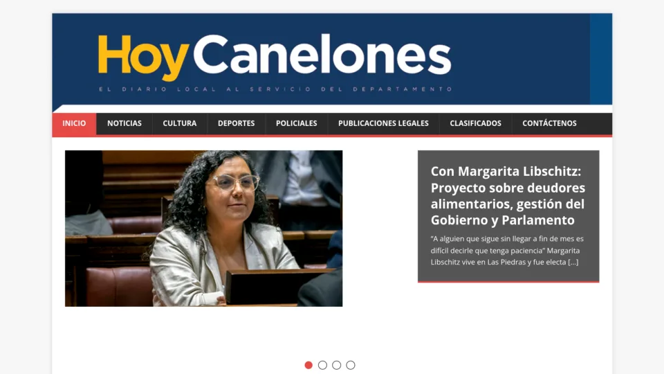 Captura de Hoy Canelones