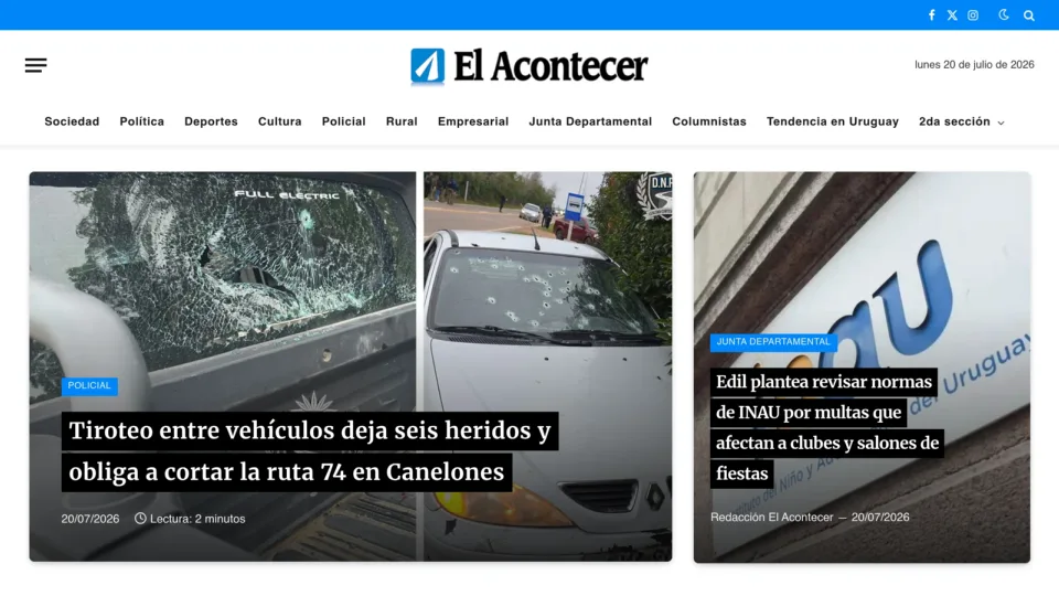 Captura de El Acontecer