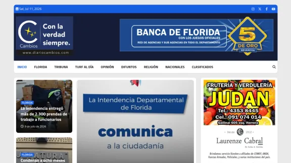 Captura de Diario Cambios