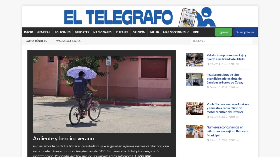 Captura de El Telégrafo