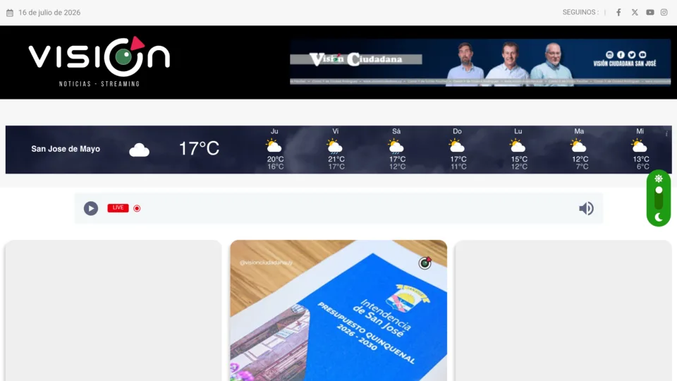 Captura de Visión Ciudadana