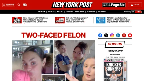 Captura de New York Post