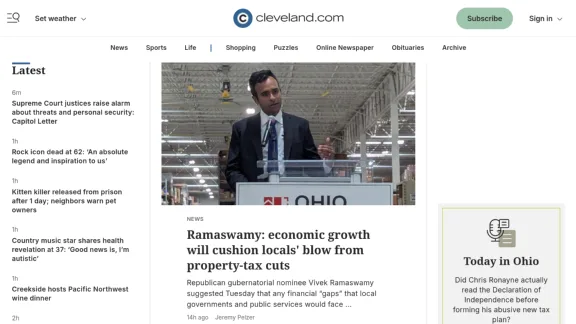 Captura de The Plain Dealer