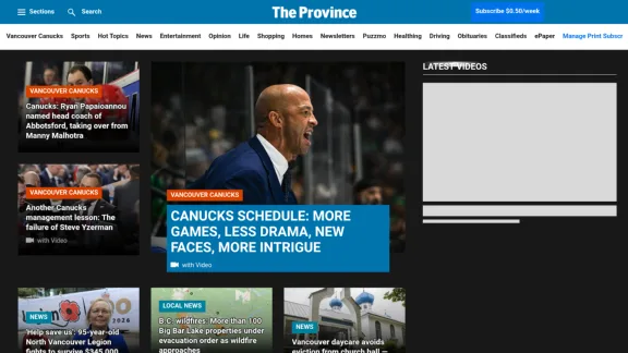 Captura de The Province