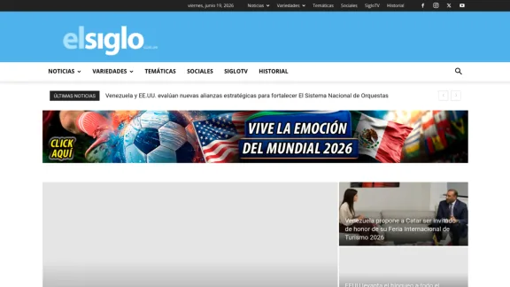 Captura de El Siglo