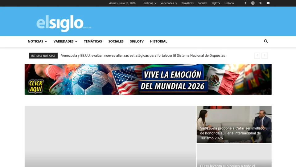 Captura de El Siglo