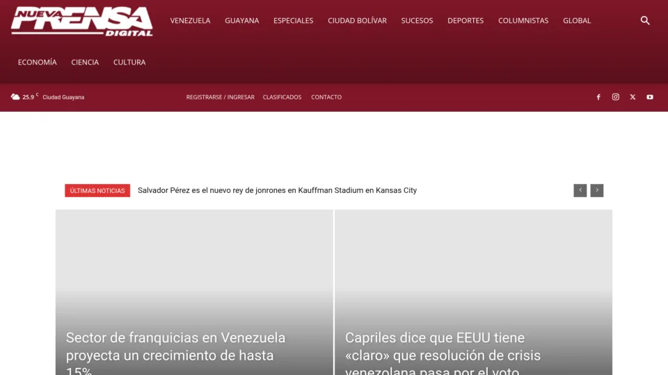 Captura de Nueva Prensa Digital