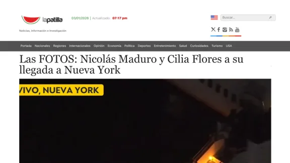 Captura de La Patilla