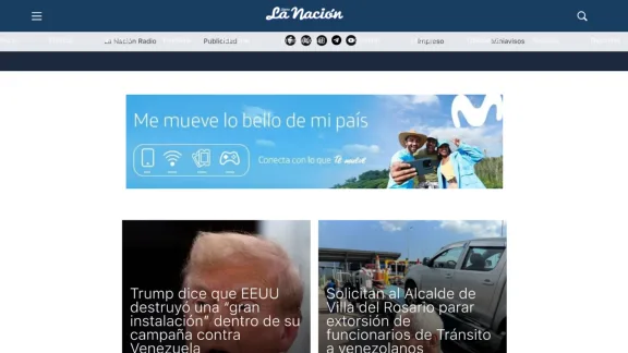 Captura de La Nación