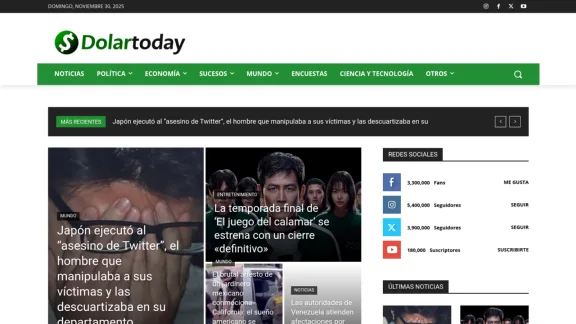 Captura de Dolar Today