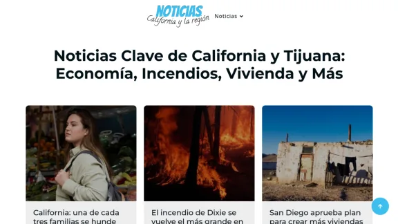 Captura de Monitor económico de Baja California