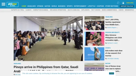 Captura de The Philippine Star
