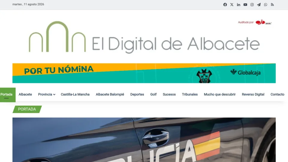 Captura de El Digital de Albacete