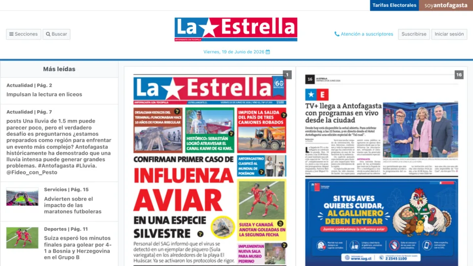 Captura de La Estrella