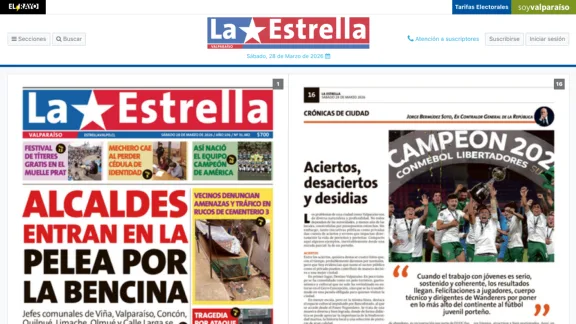 Captura de La Estrella de Valparaiso