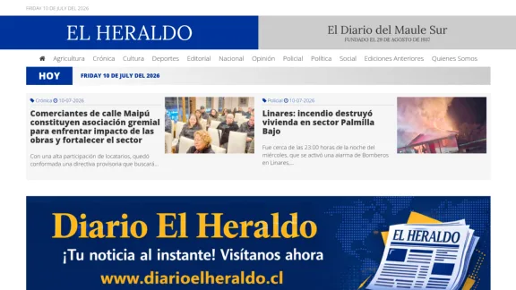 Captura de El Heraldo Linares Maule