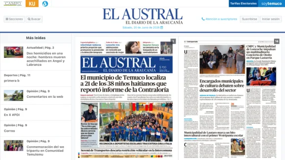 Captura de El Austral