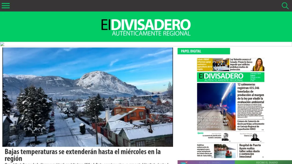 Captura de El Divisadero
