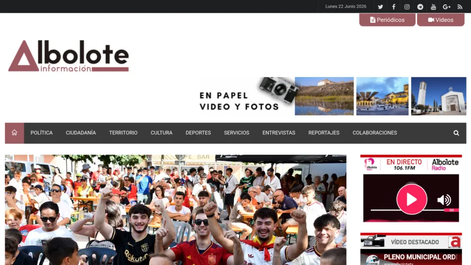 Captura de Albolote Información