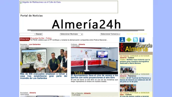 Captura de Almería 24h