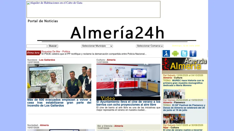 Captura de Almería 24h