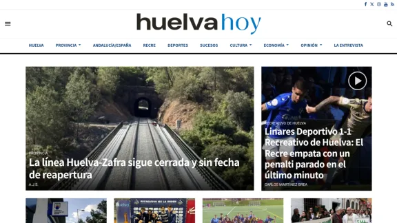 Captura de HuelvaHoy