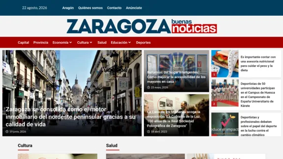 Captura de Zaragoza buenas noticias