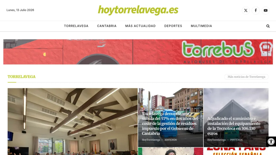 Captura de Hoy Torrelavega