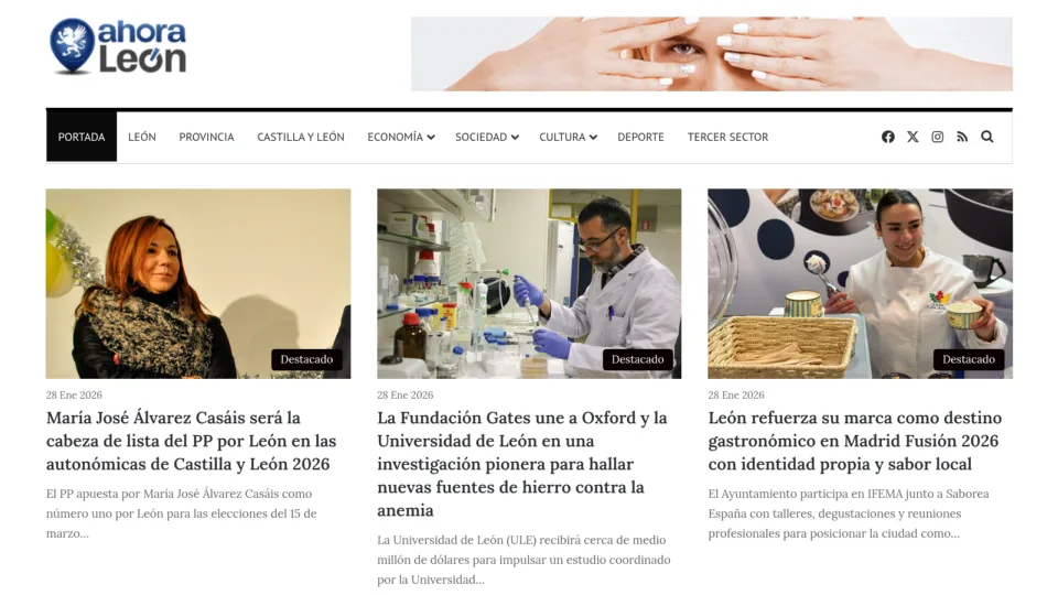 Captura de Ahora León
