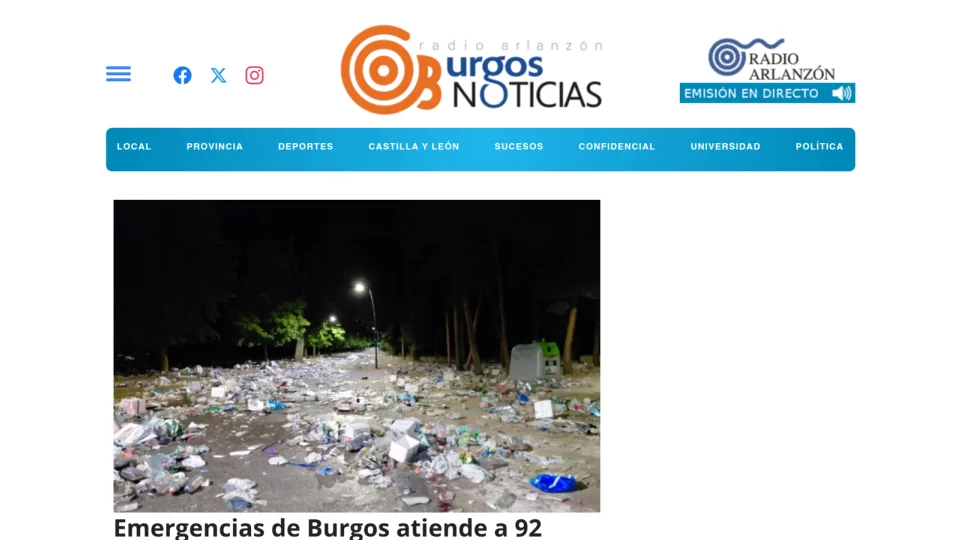 Captura de Burgos Noticias