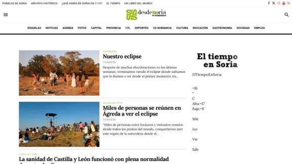 Captura de Desde Soria