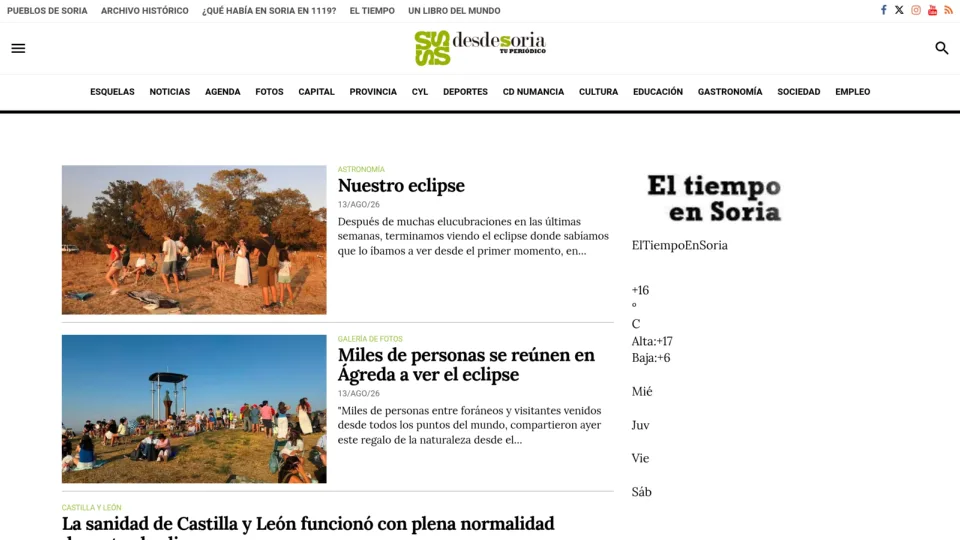 Captura de Desde Soria